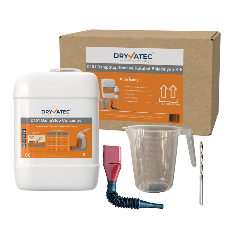 Dryvatec DampStop D101 Concentre Nem ve Rutubet Enjeksiyon Kiti